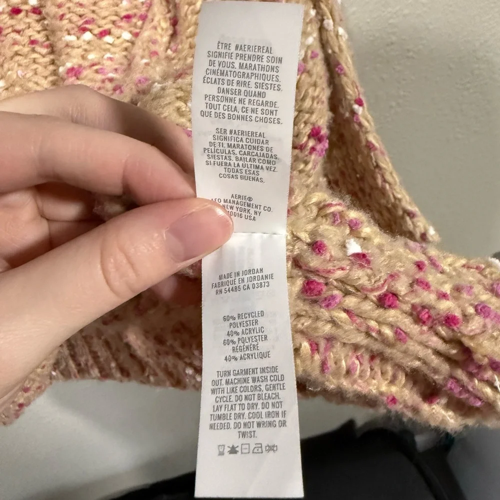 Aerie women’s sprinkled cardigan - Picture 6 of 7